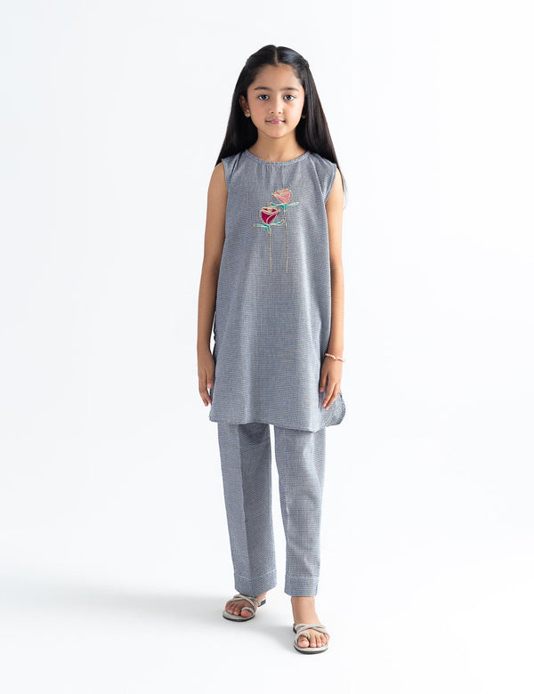 2 PIECE FLORAL PRINTED SUIT