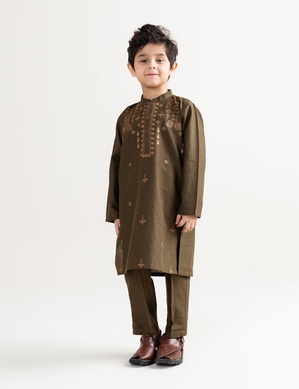 2 PIECE EMBROIDERED SUIT