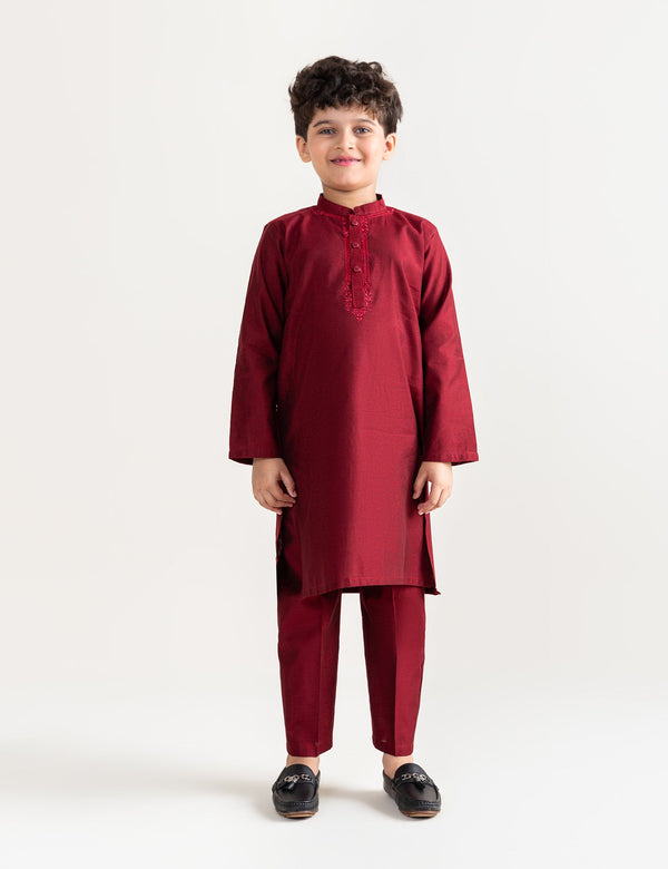 2 PIECE EMBROIDERED SUIT