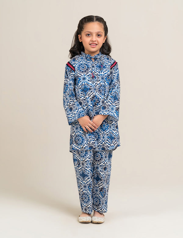 2 PIECE PRINTED SUIT