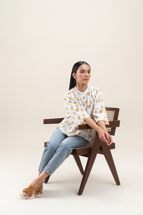 PRINTED BLOUSE
