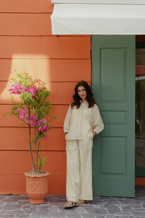 EMBROIDERED CO-ORD SET