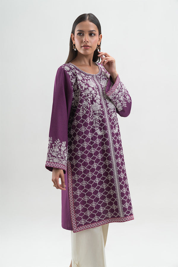 EMBROIDERED MULTI NEPS SHIRT (PRET)