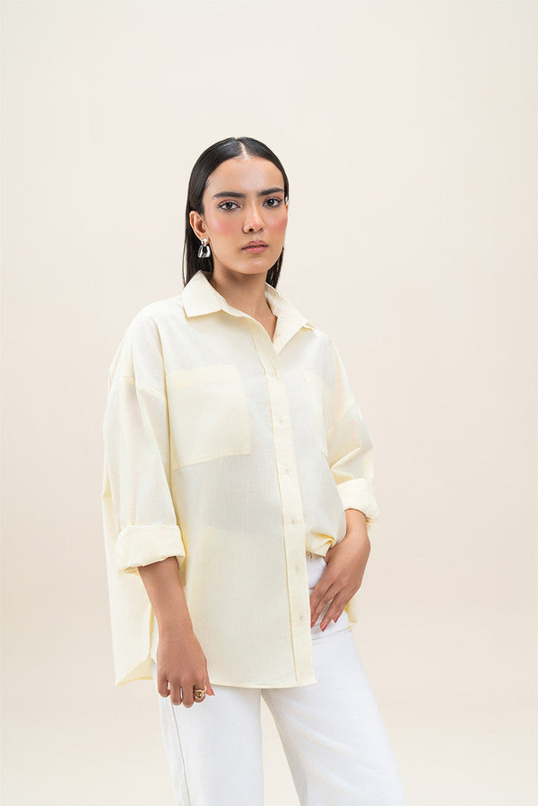 OVERSIZED BUTTON-THROUGH SHIRT
