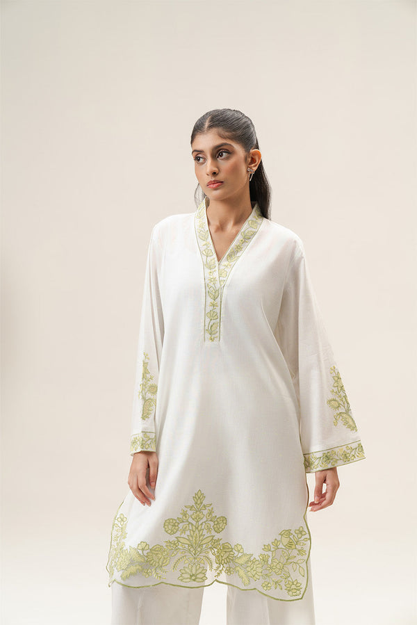 EMBROIDERED NEON NEPS SHIRT (PRET)