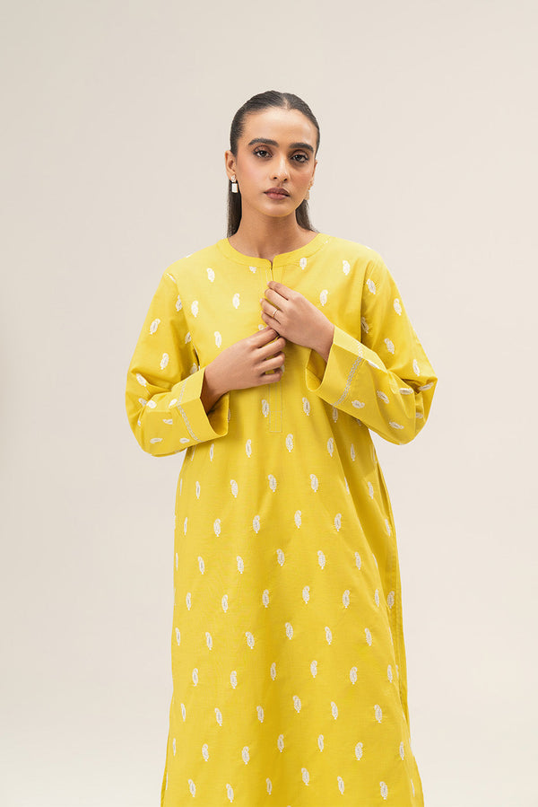 2 PIECE EMBROIDERED LAWN SUIT (PRET)