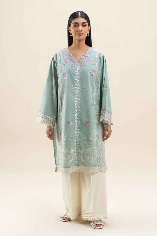EMBROIDERED LAWN SHIRT (PRET)