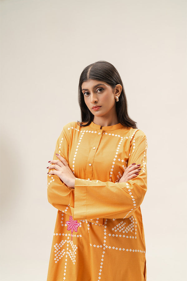 2 PIECE EMBROIDERED LAWN SUIT (PRET)