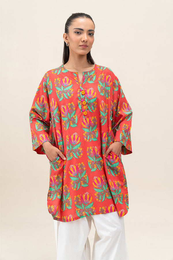 PRINTED LAWN SHIRT (PRET)