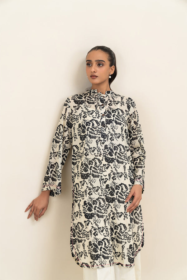PRINTED LAWN SHIRT (PRET)