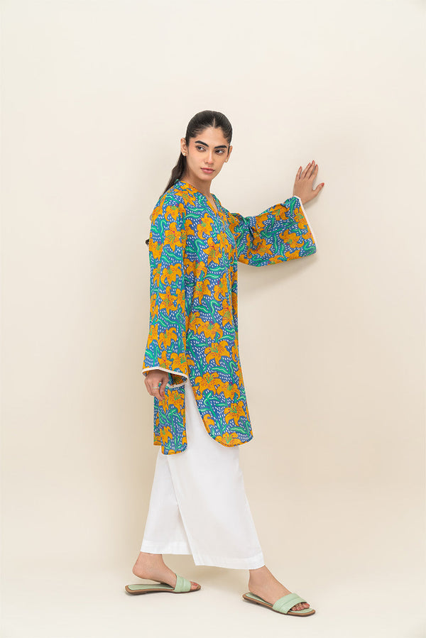 PRINTED LAWN SHIRT (PRET)