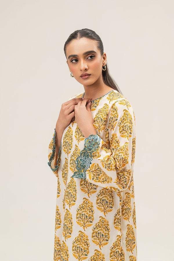 2 PIECE EMBROIDERED LAWN SUIT (PRET)