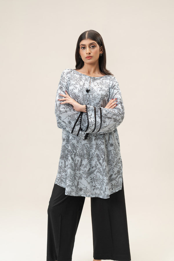 PRINTED LAWN SHIRT (PRET)