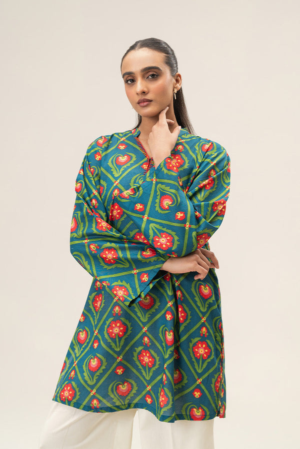 PRINTED LAWN SHIRT (PRET)