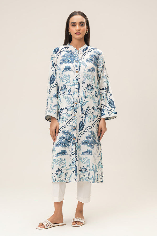PRINTED LAWN SHIRT (PRET)