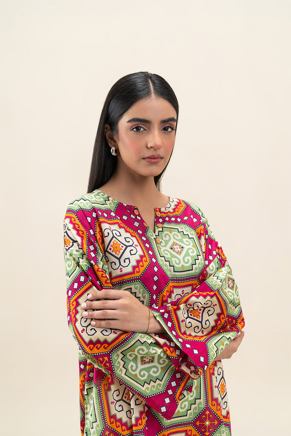 PRINTED LAWN SHIRT (PRET)