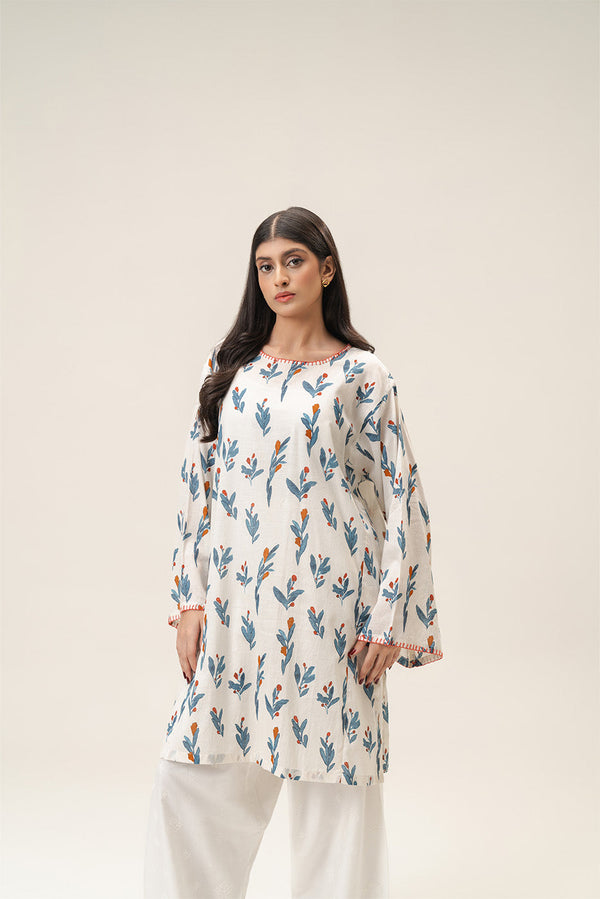 PRINTED LAWN SHIRT (PRET)