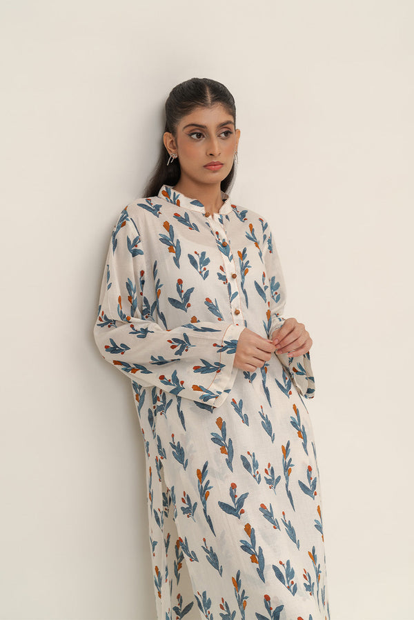 2 PIECE PRINTED LAWN SUIT (PRET)