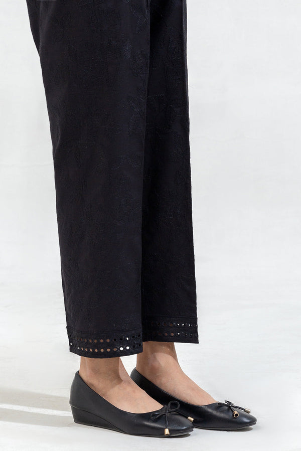 EMBROIDERED STRAIGHT PANTS