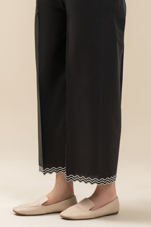 EMBROIDERED CULOTTE PANTS