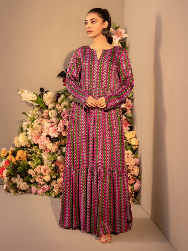 Linen Shirt-Printed (Unstitched)