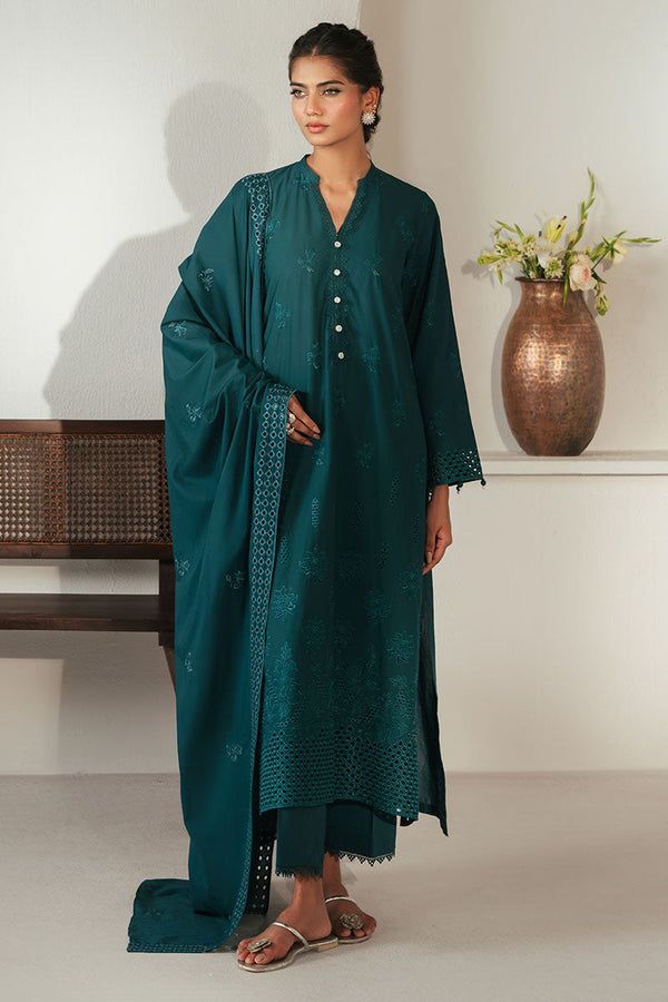 SHADED GEM-3PC (SHIRT,TROUSER & DUAPTTA)