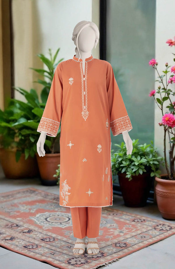 FESTIVE'25 EMBROIDERED CAMBRIC 2PCS STITCHED