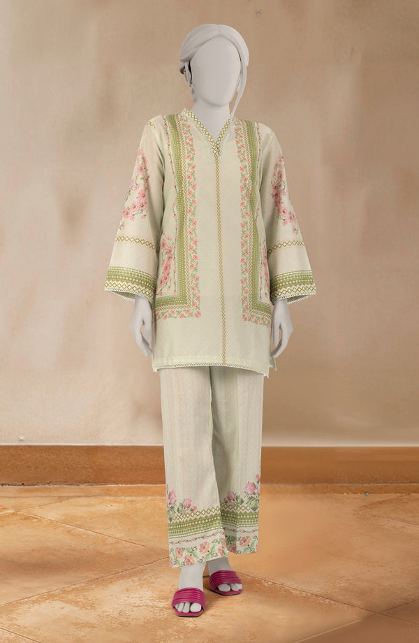 PRINTED LAWN STITCHED 2 PIECE