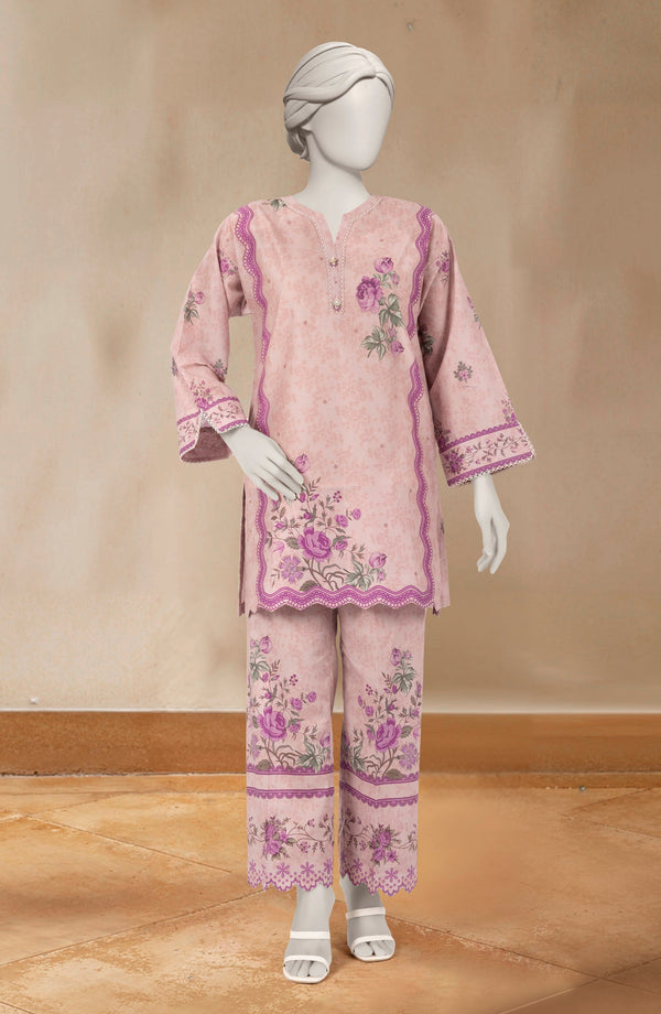 PRINTED LAWN STITCHED 2 PIECE
