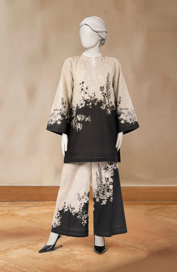 PRINTED LAWN STITCHED 2 PIECE