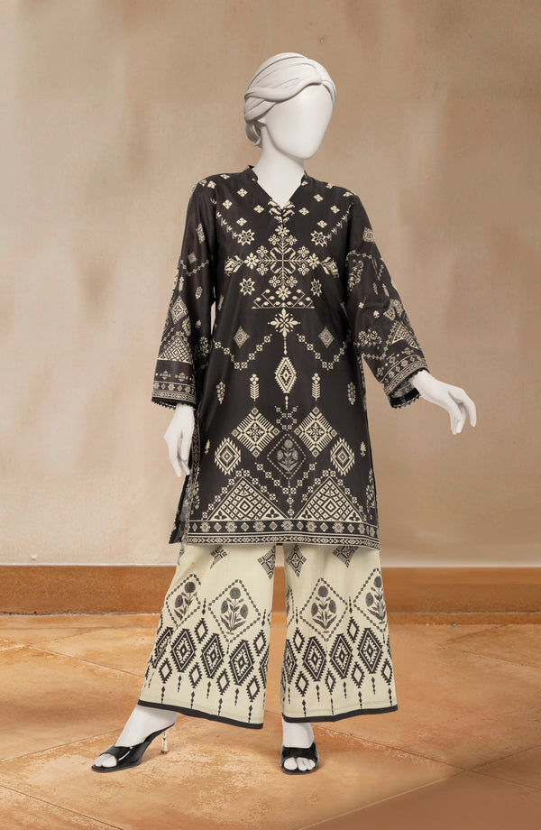 PRINTED LAWN STITCHED 2 PIECE