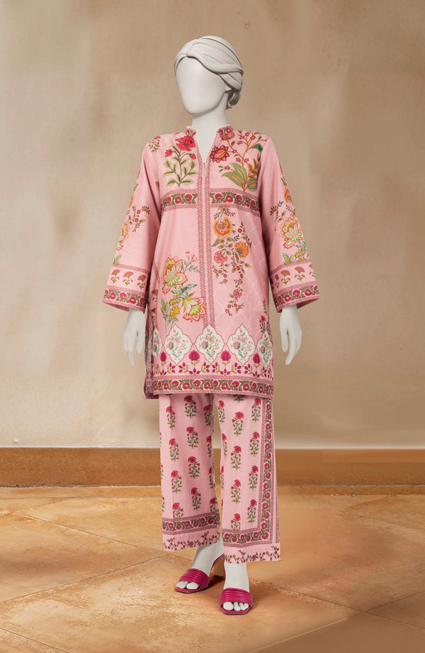 PRINTED LAWN STITCHED 2 PIECE
