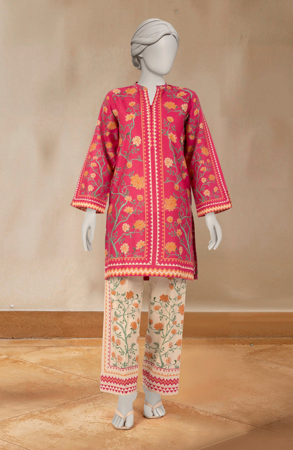 PRINTED LAWN STITCHED 2 PIECE