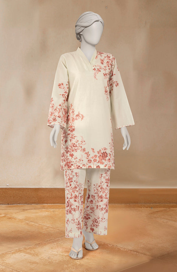 PRINTED LAWN STITCHED 2 PIECE