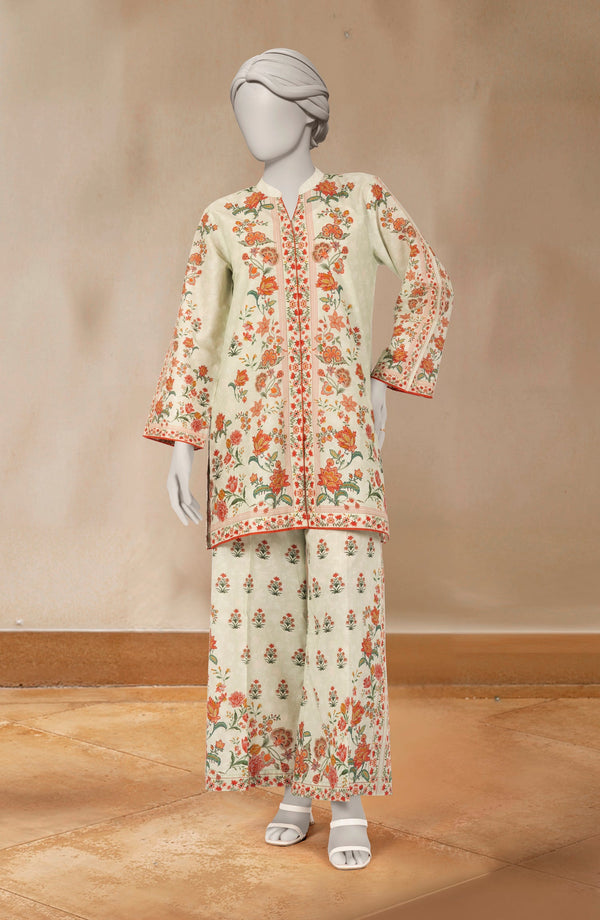 PRINTED LAWN STITCHED 2 PIECE