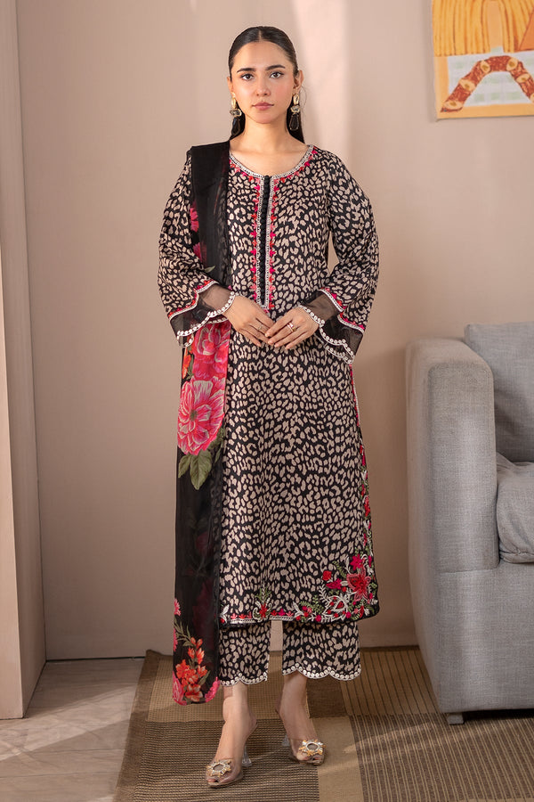 3-PC Embroidered Lawn Shirt CPM-5-217Z