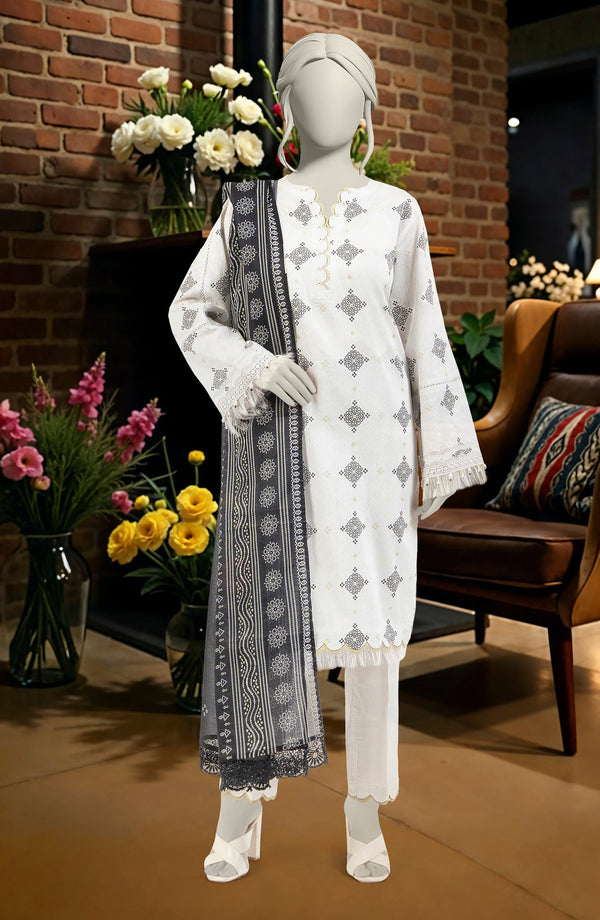 PRINTED LAWN 3PCS UNSTITCHED