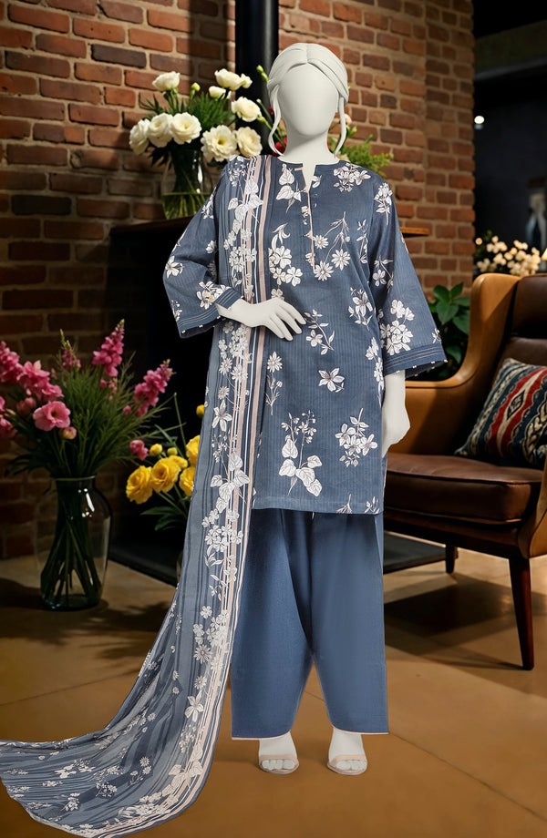 SUMMER'25 PRINTED LAWN 3PCS UNSTITCHED