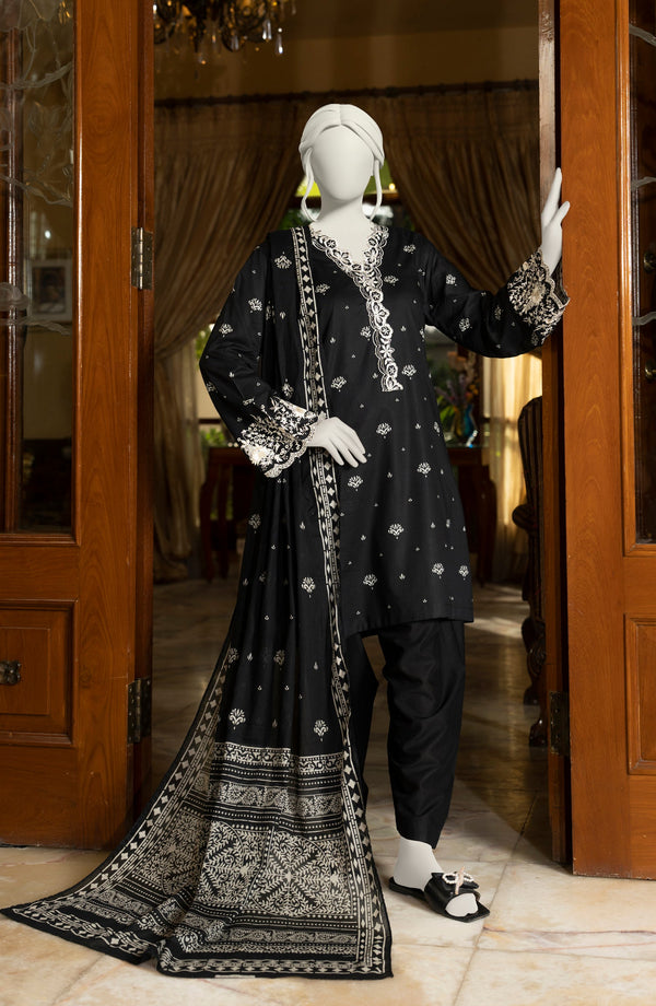 FESTIVE'25 EMBROIDERED LAWN 3PCS STITCHED