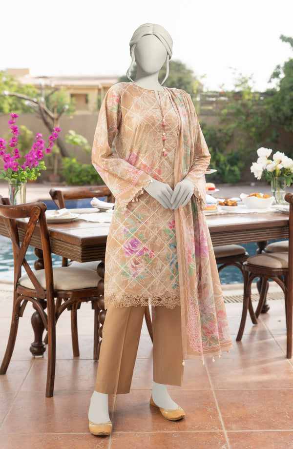 FESTIVE'25 EMBROIDERED LAWN 3PCS UNSTITCHED