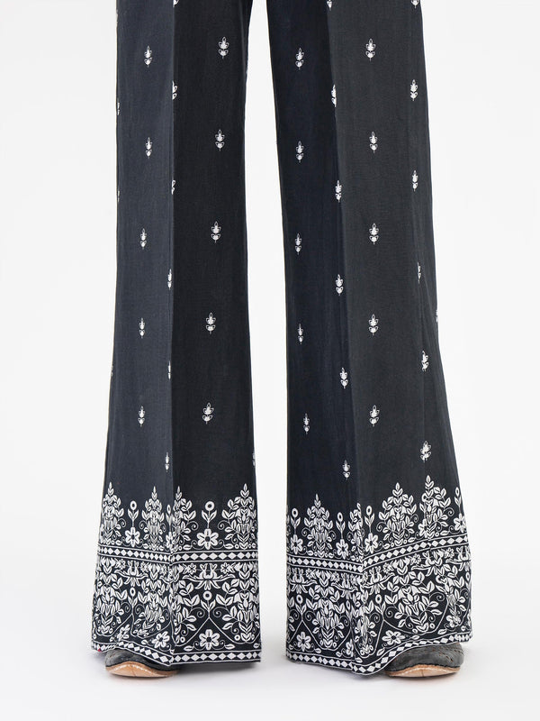 Printed Khaddar Trouser(Pret)