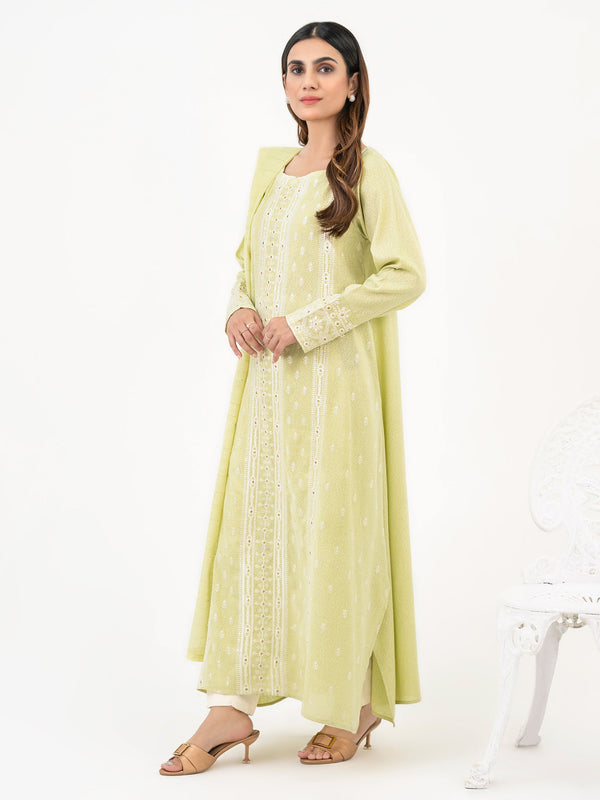 2 Piece Krandi Suit-Embroidered (Pret)