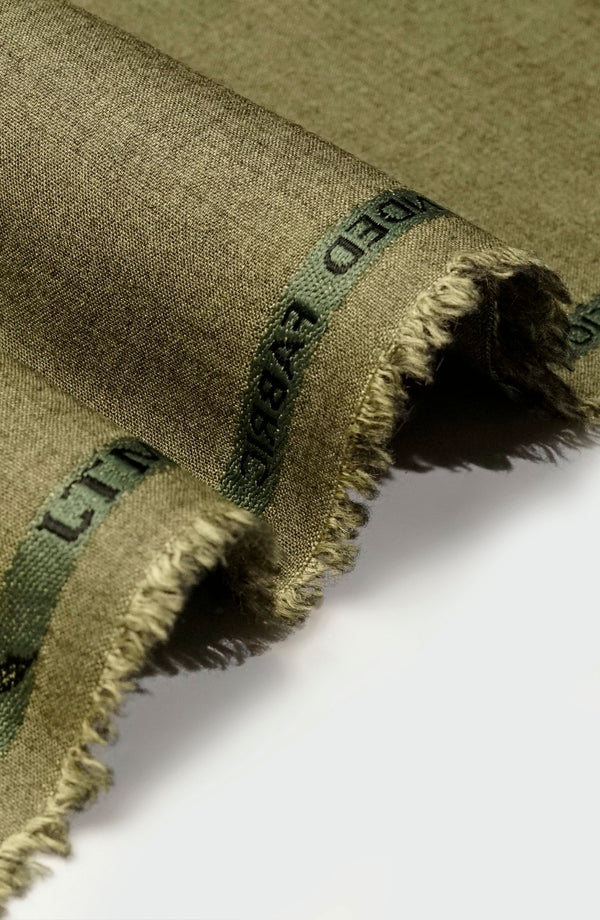 LIGHT-OLIVE BLENDED UNSTITCHED