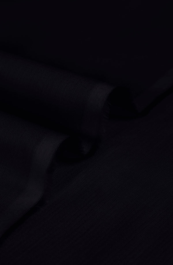 MTJ BLACK 100% COTTON UNSTITCHED