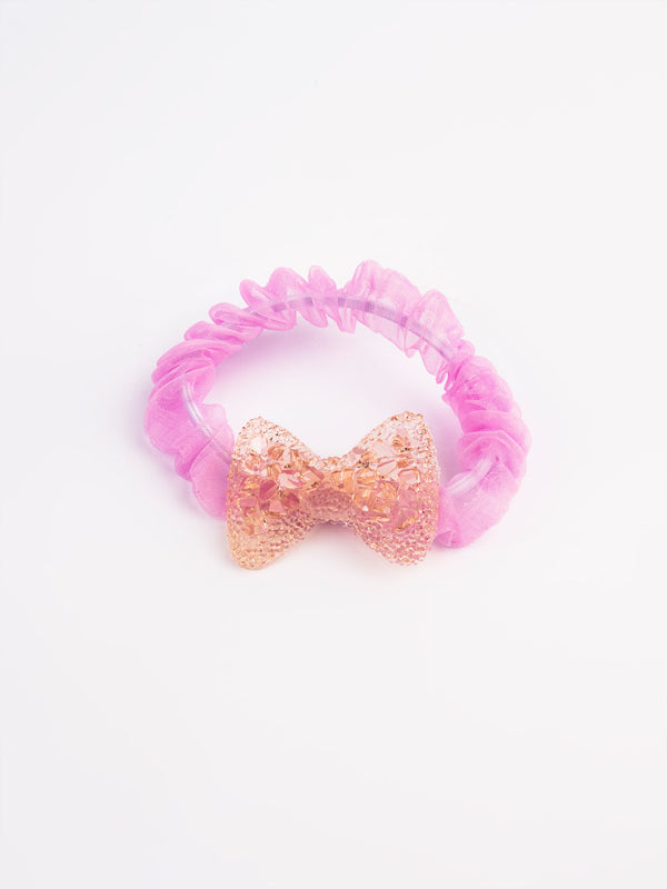 Embellished Bow Hair Tie