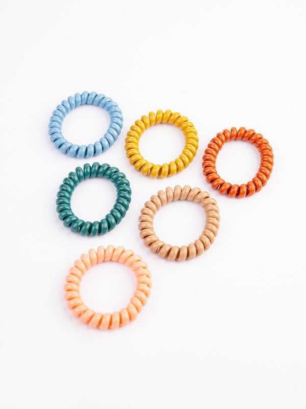 Spiral Hair Tie Set