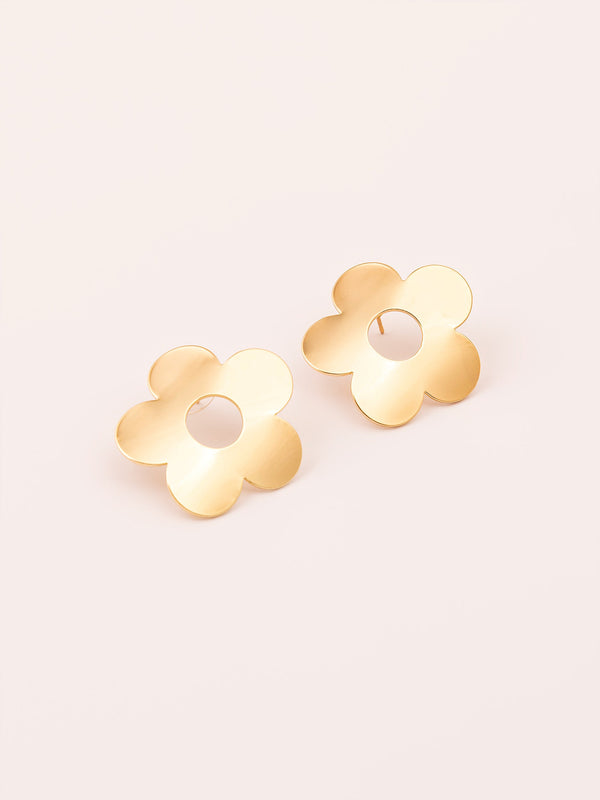Retro Floral Studs