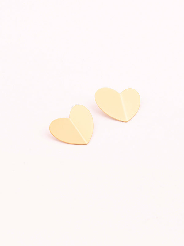 Heart Stud Earrings