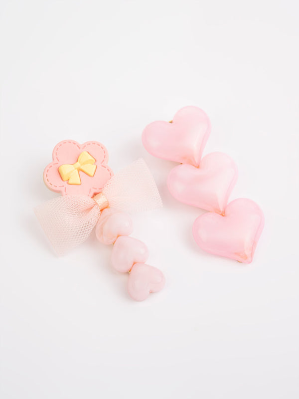Heart Hair Clips