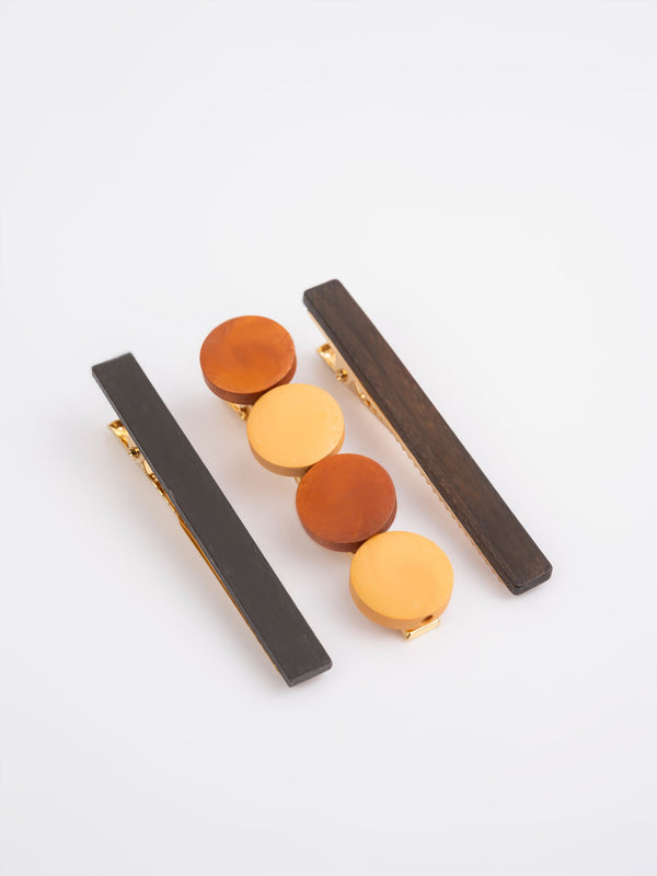 Geometric Hair Clips